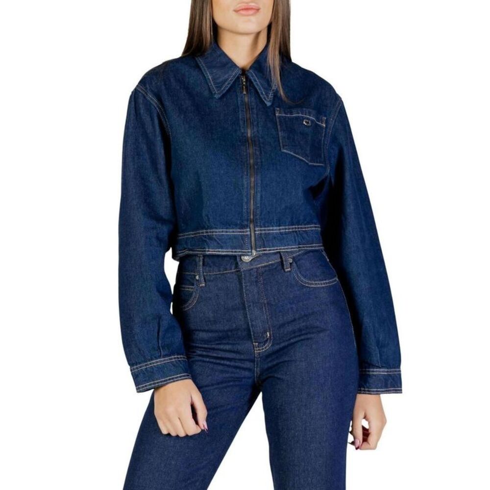 Colcci Blue Cotton Denim Women's Jacket
